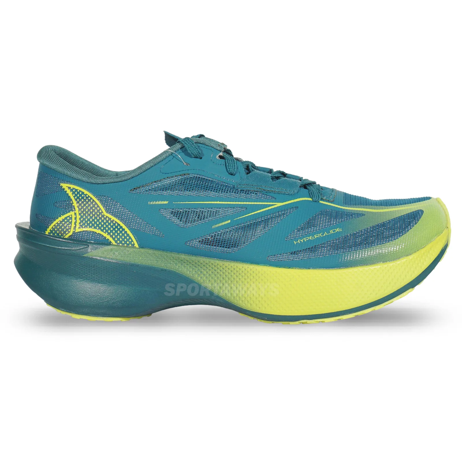 Sepatu Running Ortuseight Hyperglide 4.0 - Sacramento/Lime 