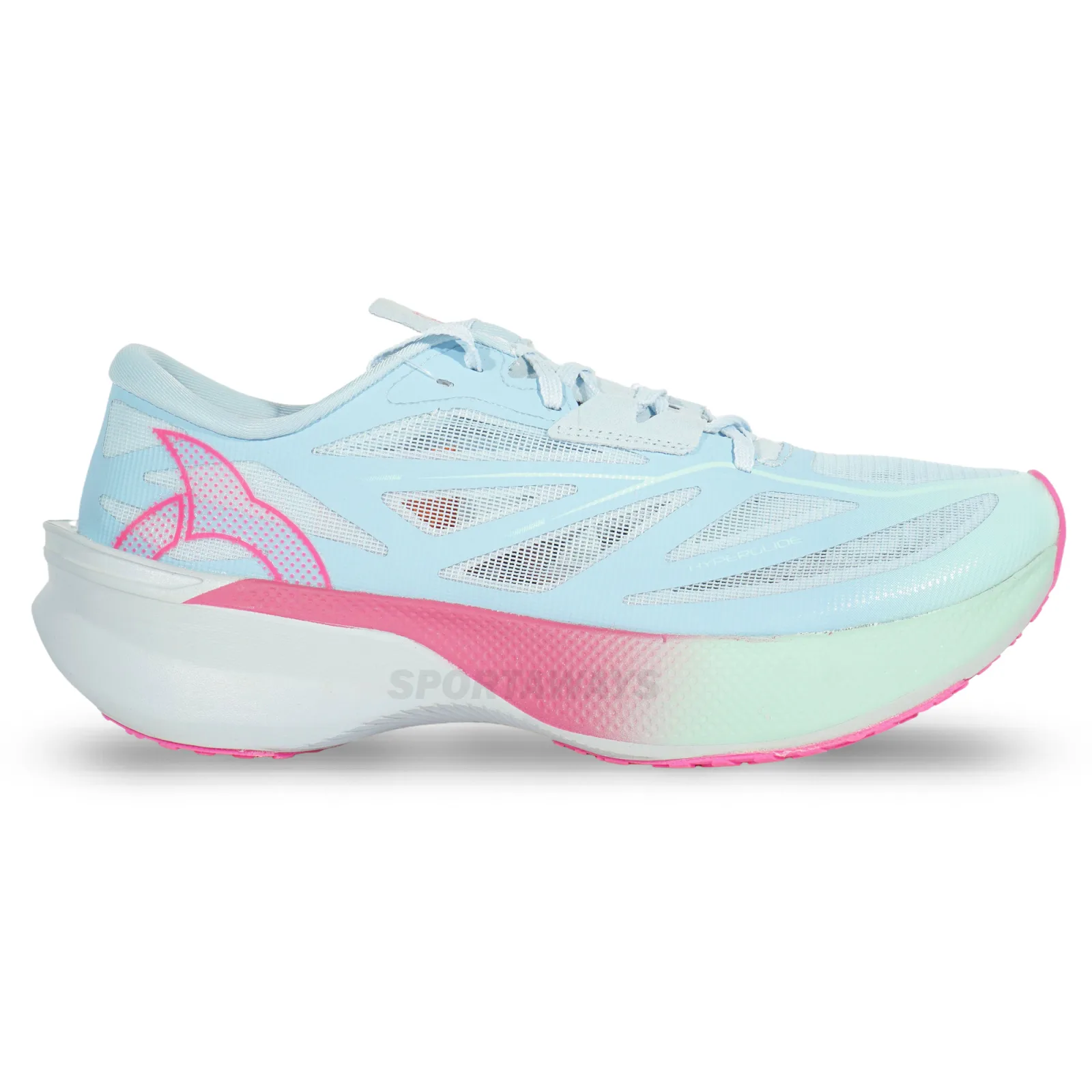 Sepatu Running Ortuseight Hyperglide 4.0 W - Baby Blue/Candy Pink 