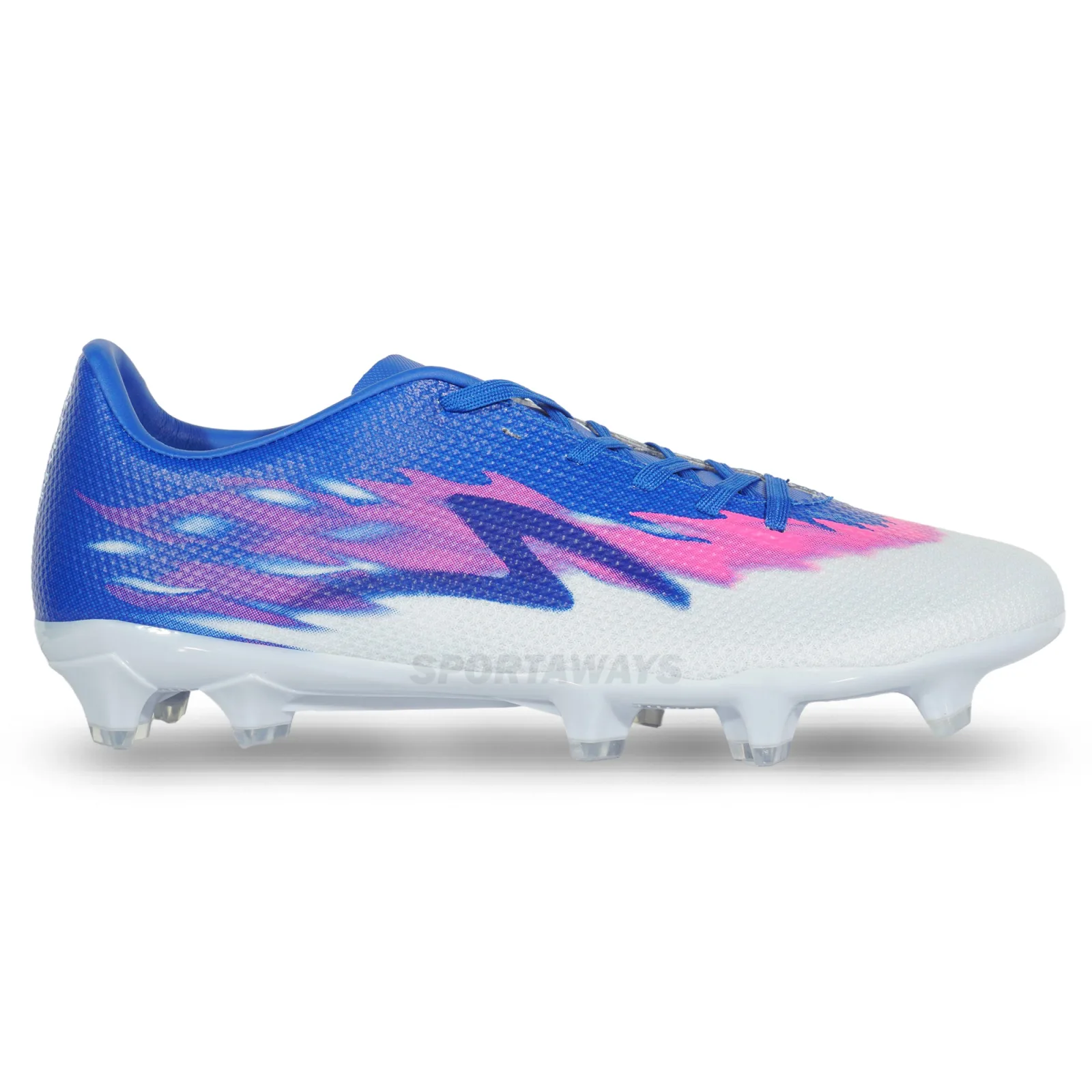 Sepatu Bola Specs Accelerator Alpha Fury Pro FG - Princess Blue/Arctic Ice/Knockout Pink 