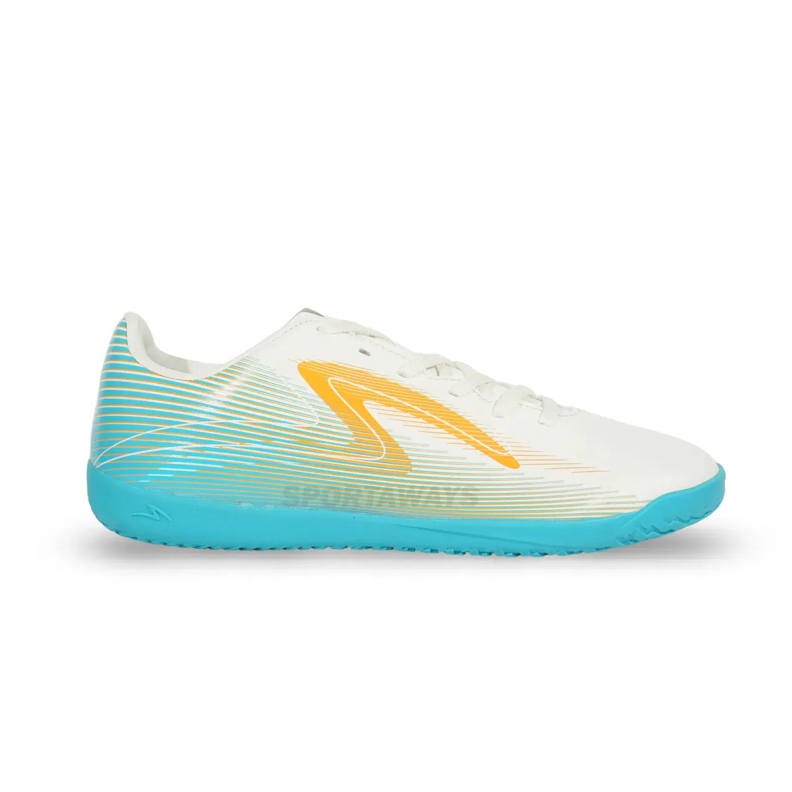 Sepatu Futsal Anak Specs Aerodyne JR IN - Lily White/Zinnia/Bluebird 