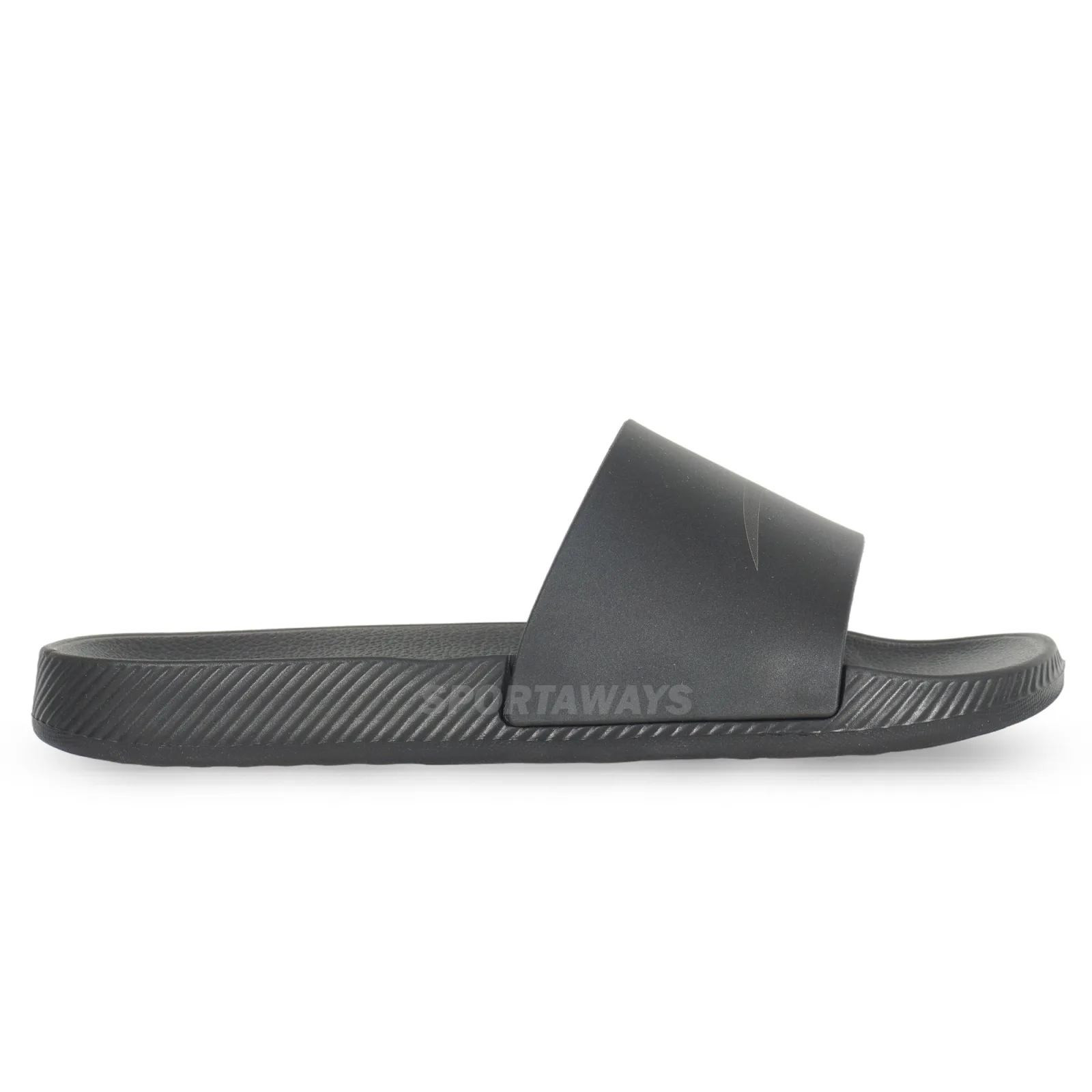 Specs Lyv Slides Sandals - Black/Steel Gray 