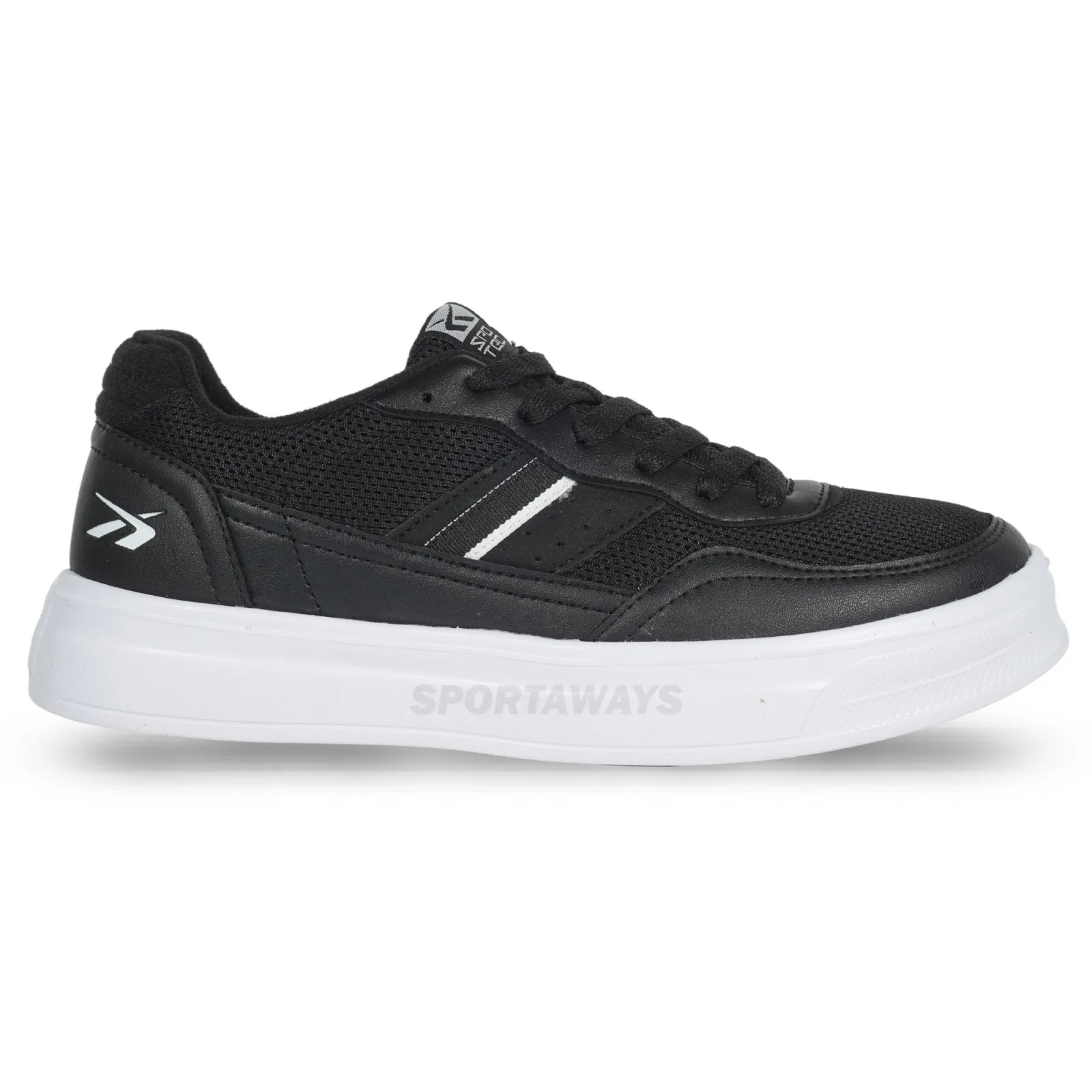 Sepatu Casual Spotec Arista - Hitam/Putih 