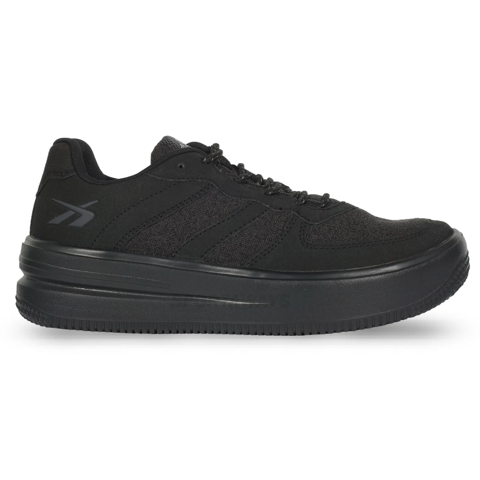 Sepatu Casual Spotec Aubree - Hitam/Hitam 