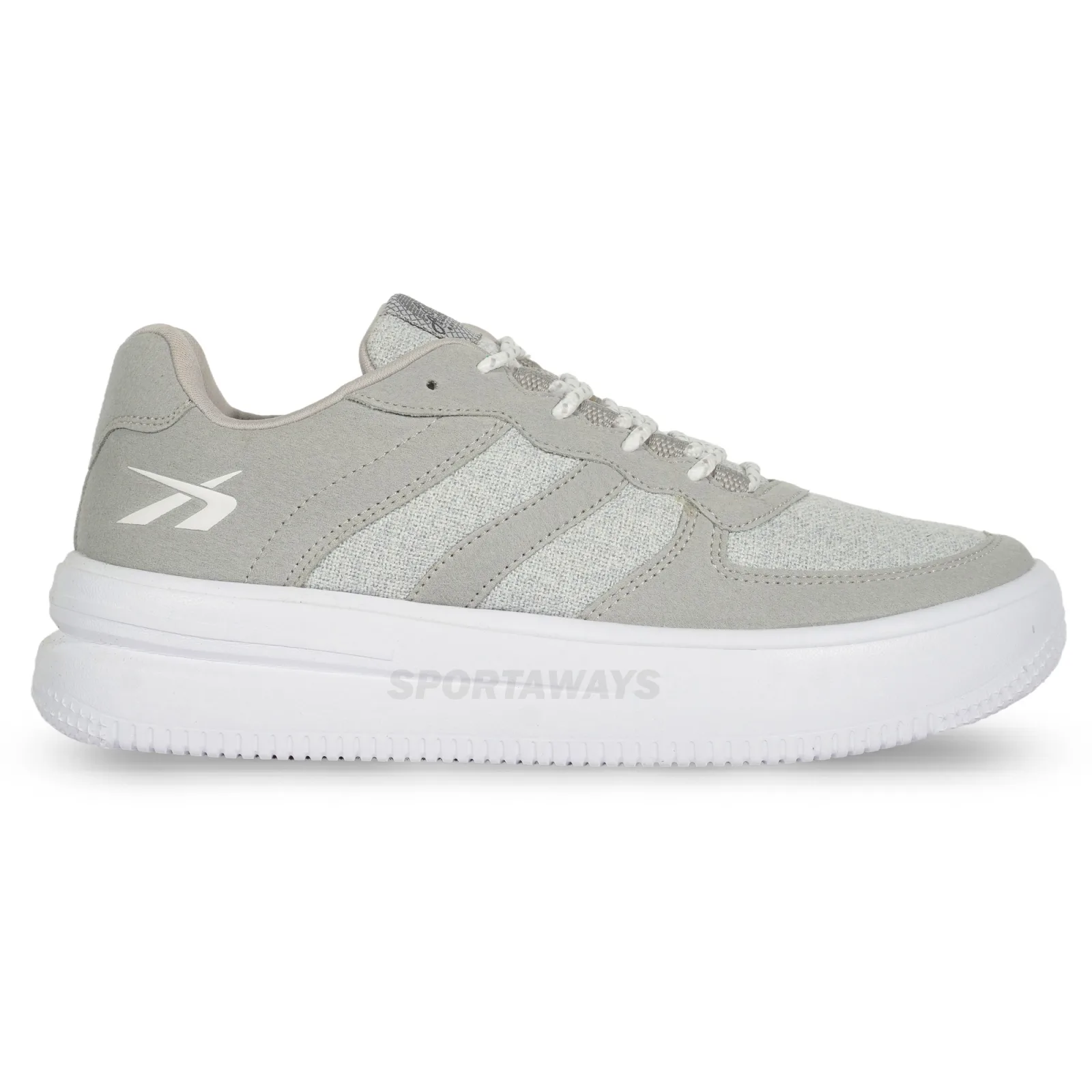 Sepatu Casual Spotec Aubree - Abu/Putih 