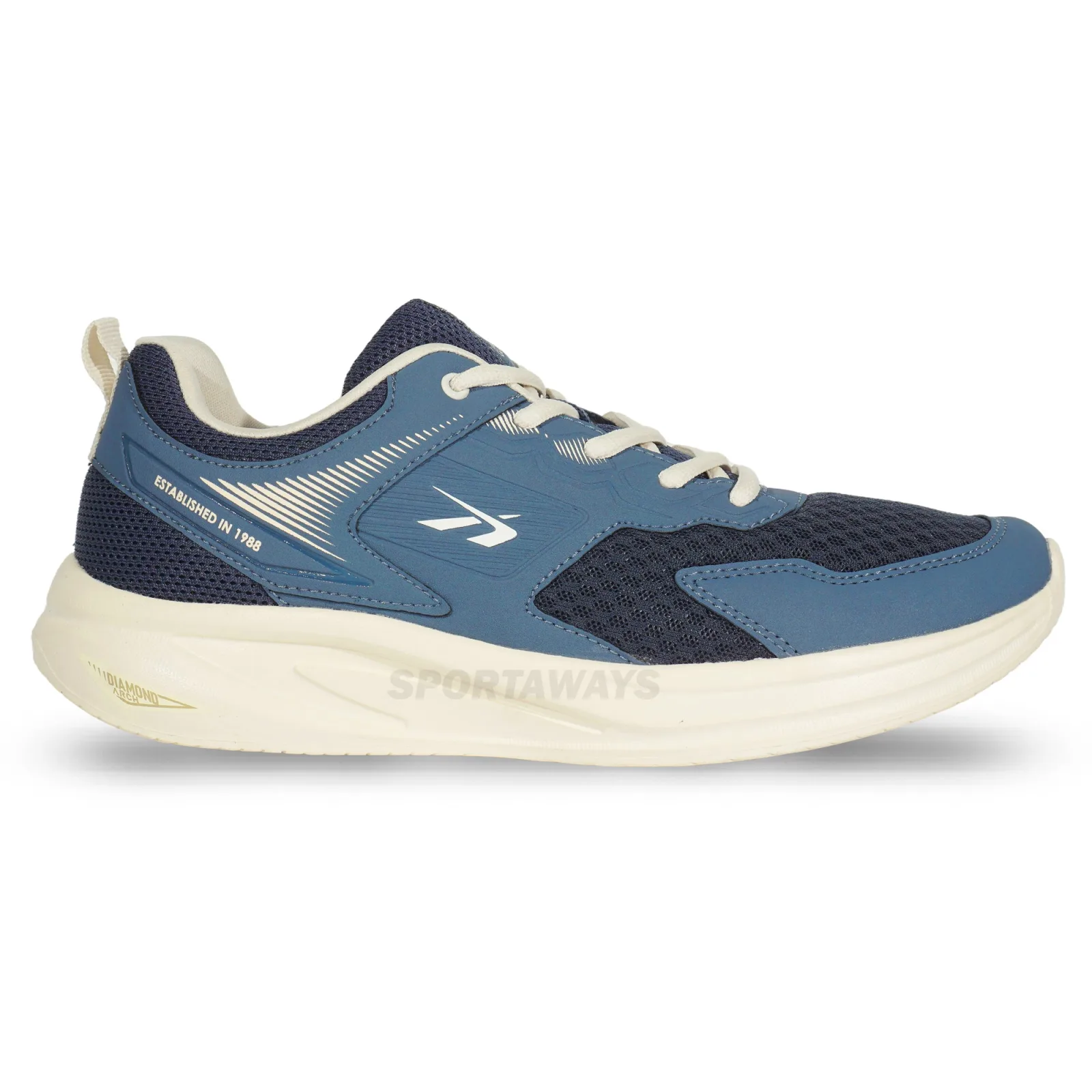 Sepatu Casual Spotec Bishop - Biru Tua/Putih 
