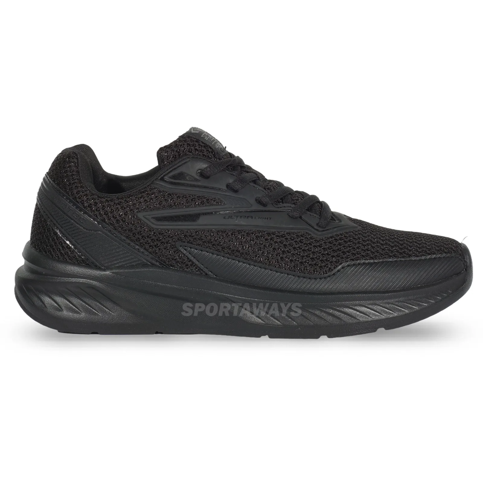 Sepatu Casual Spotec Corby - Hitam/Hitam 