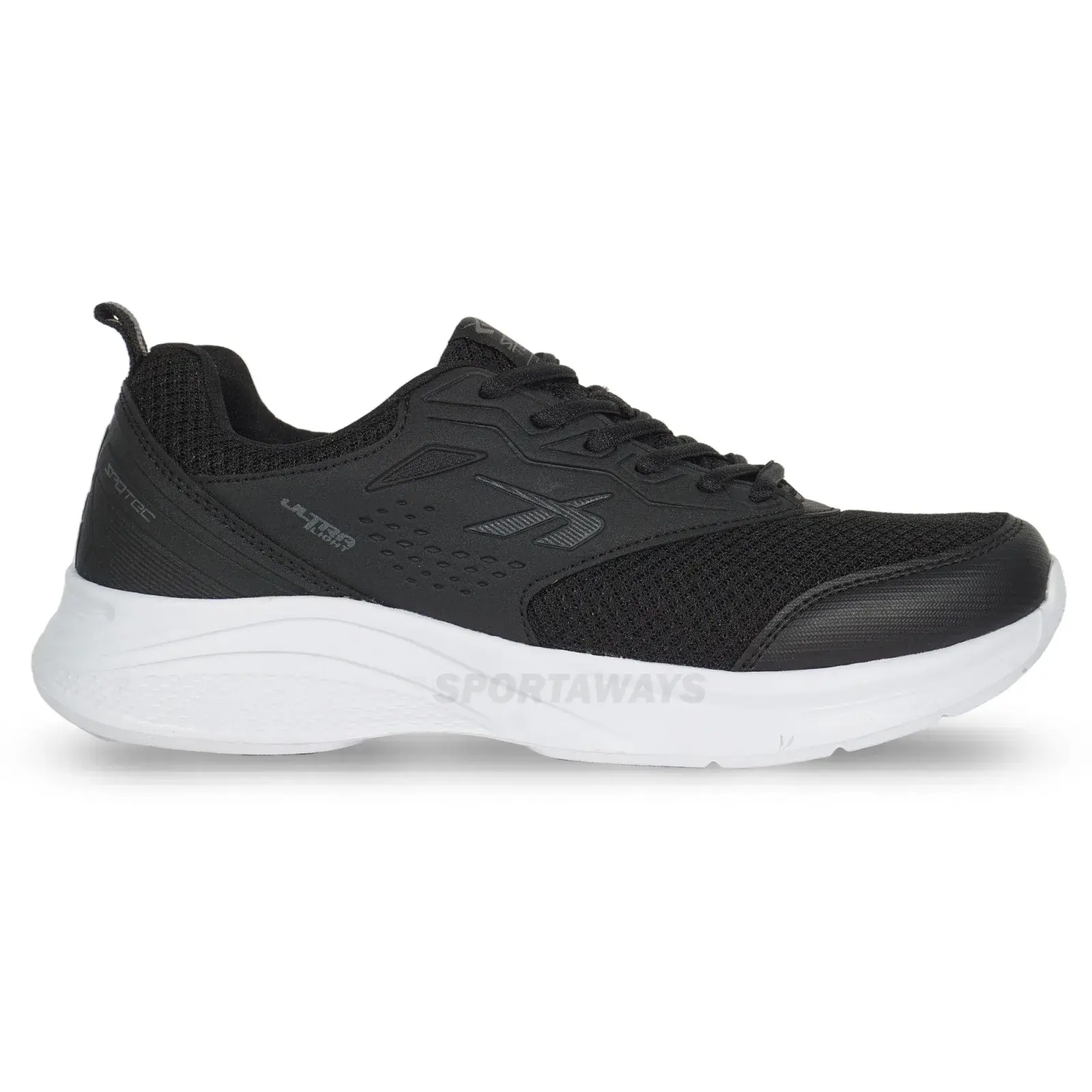 Sepatu Casual Spotec Lyons - Hitam/Putih 