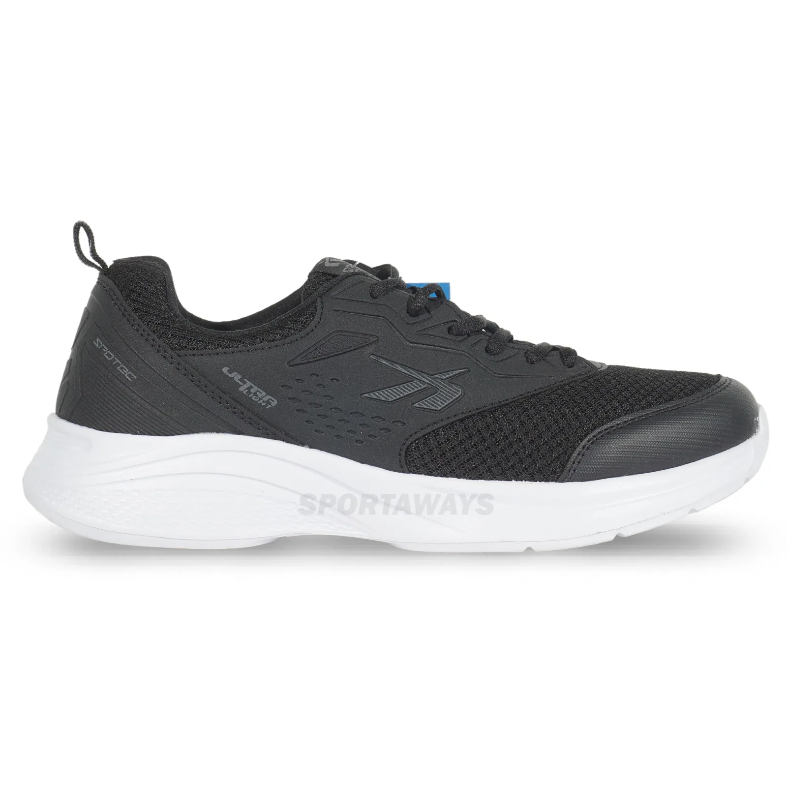Sepatu Casual Spotec Lyons - Hitam/Putih 