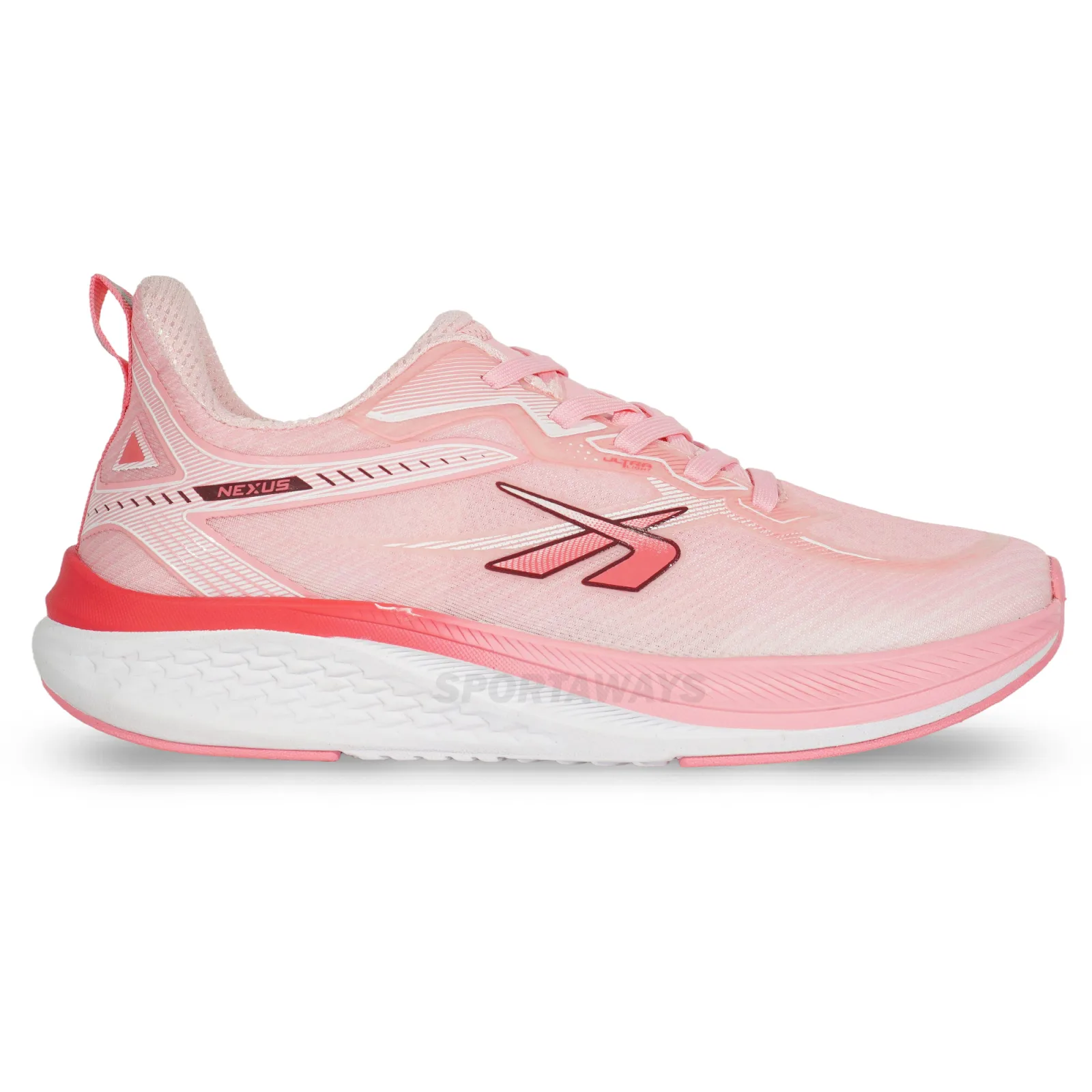 Sepatu Running Spotec Nexian - Merah Muda/Putih 