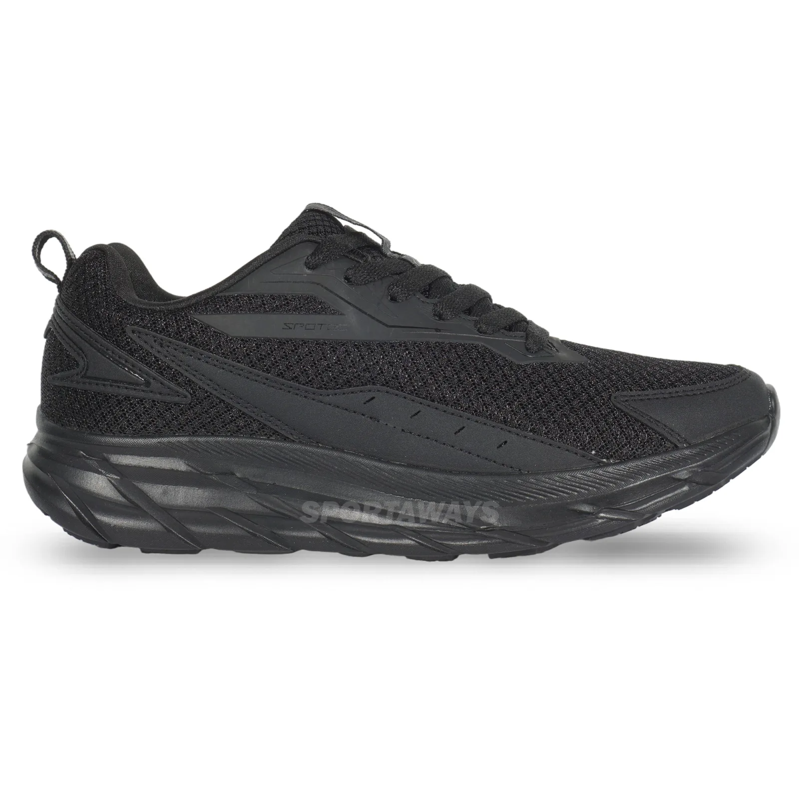 Sepatu Casual Spotec Seal - Hitam/Hitam 