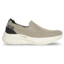Sepatu Casual Spotec Arden - Krem Tua/Hitam 
