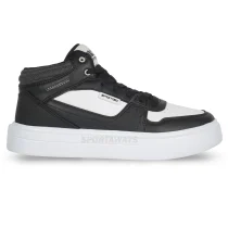Sepatu Casual Spotec Denver - Hitam/Putih 