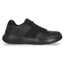 Sepatu Casual Spotec Vincent - Hitam/Hitam 