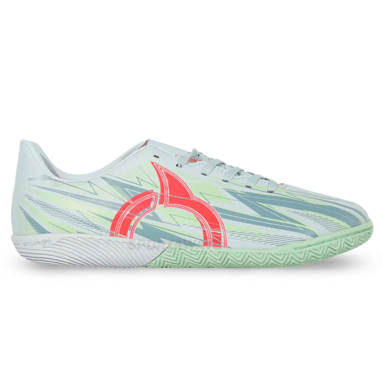 Sepatu Futsal Ortuseight Volt V3 IN - Cloud Blue/Ortrange 