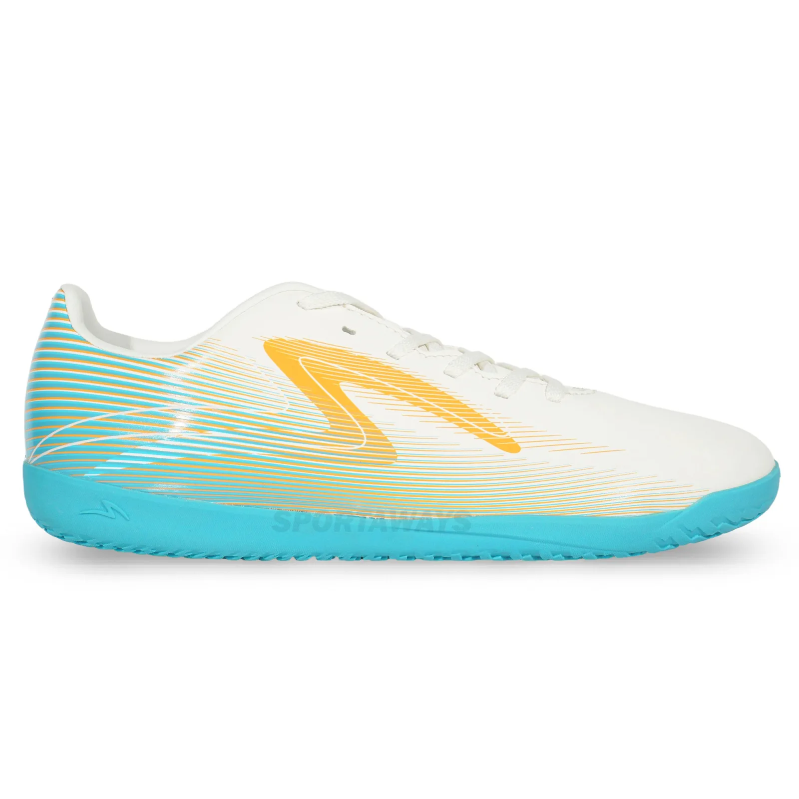 Sepatu Futsal Specs Aerodyne IN - Lily White/Zinnia/Bluebird 