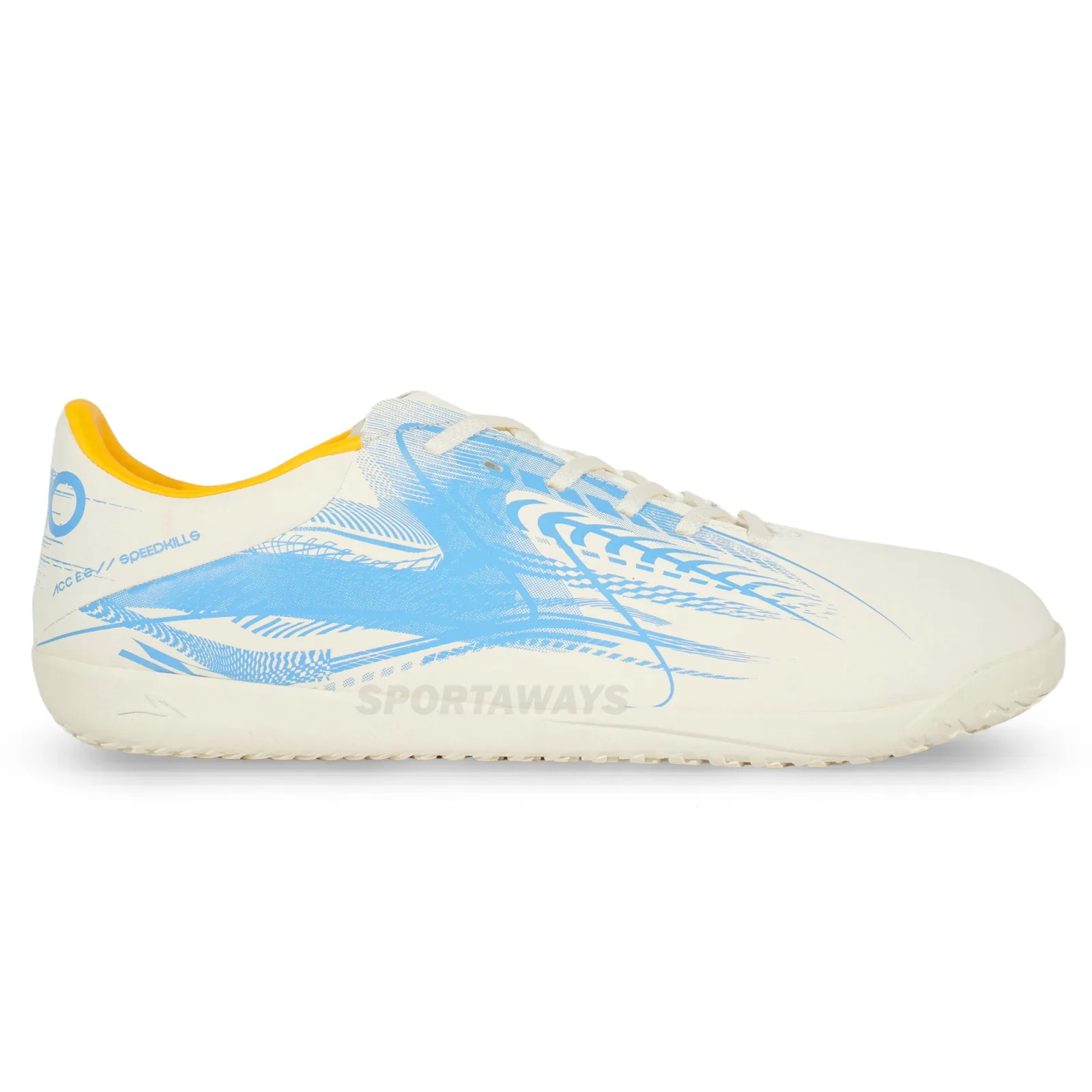 Sepatu Futsal Specs Elevation Two IN - Egret/Little Boy Blue 