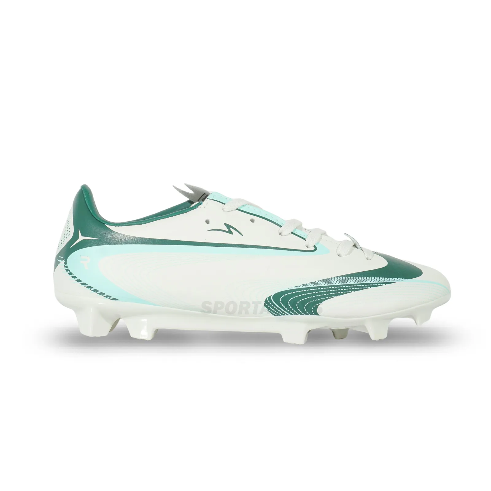 Sepatu Bola Anak Specs Galactica Morph NV JR FG - Icicle/Evergreen 