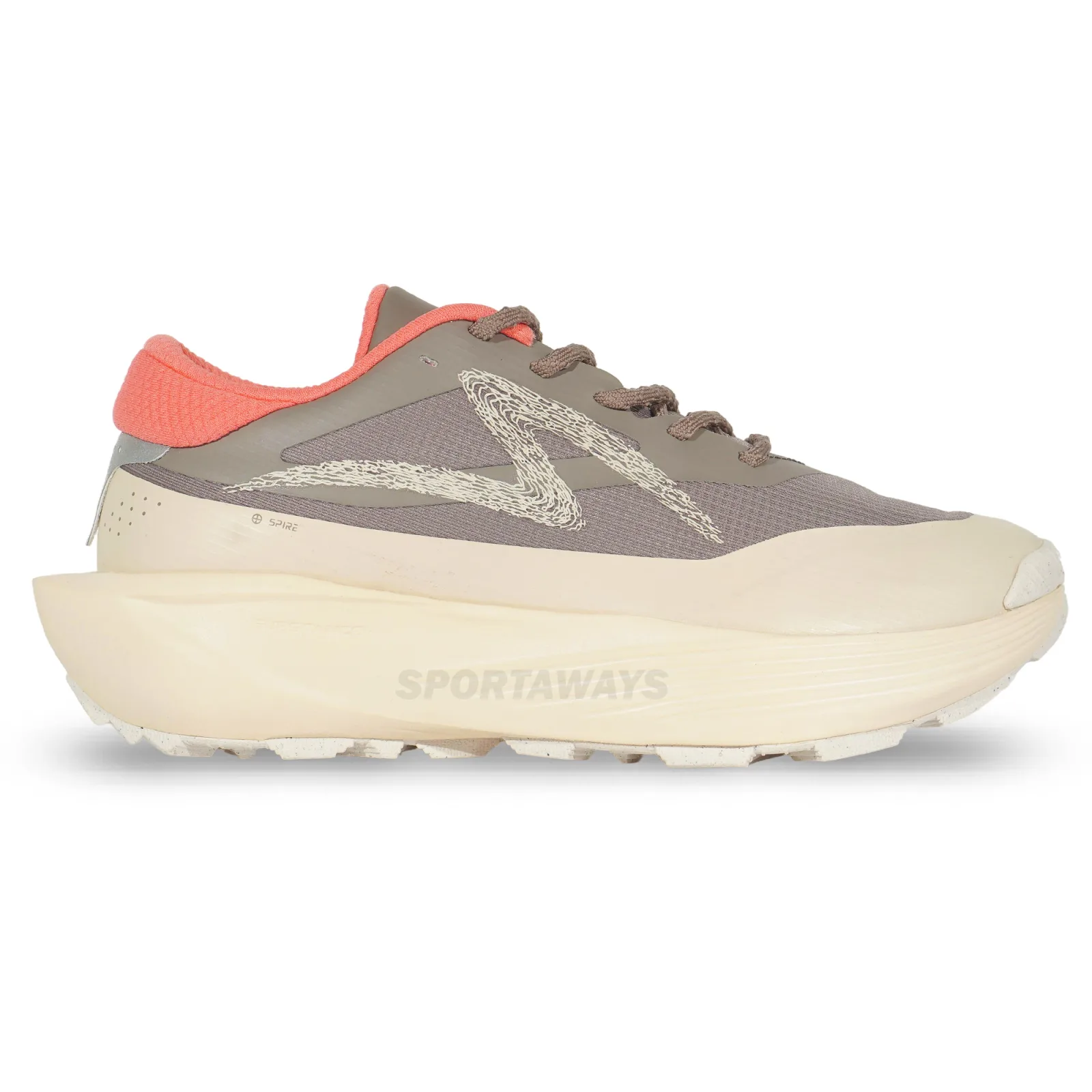 Sepatu Trail Run Specs Spire TR WMN - Fungi/Pink Parfait/Ecru 