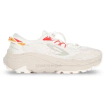 Sepatu Trail Run 910 Yuza Mars Jezero - Putih Tulang/Hijau Tua/Merah 