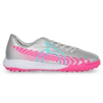 Sepatu Futsal Ortuseight Catalyst Cyclone TF - Silver/Magenta 