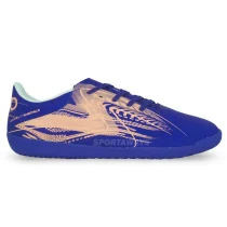 Sepatu Futsal Specs Elevation Two IN - Mazarine Blue/Peach Parfait 