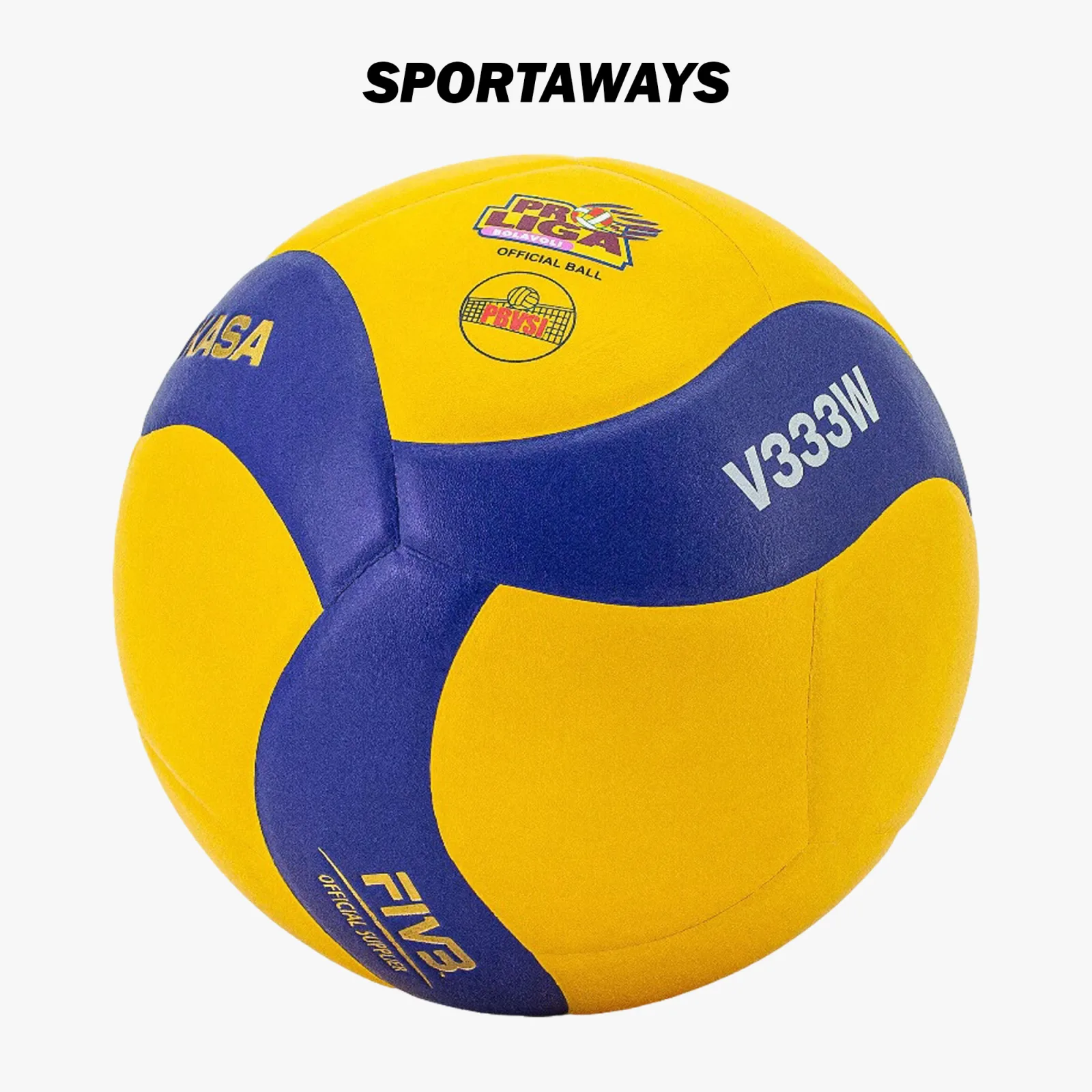 Mikasa Volleyball MV2200Z Super Gold - Blue/Yellow