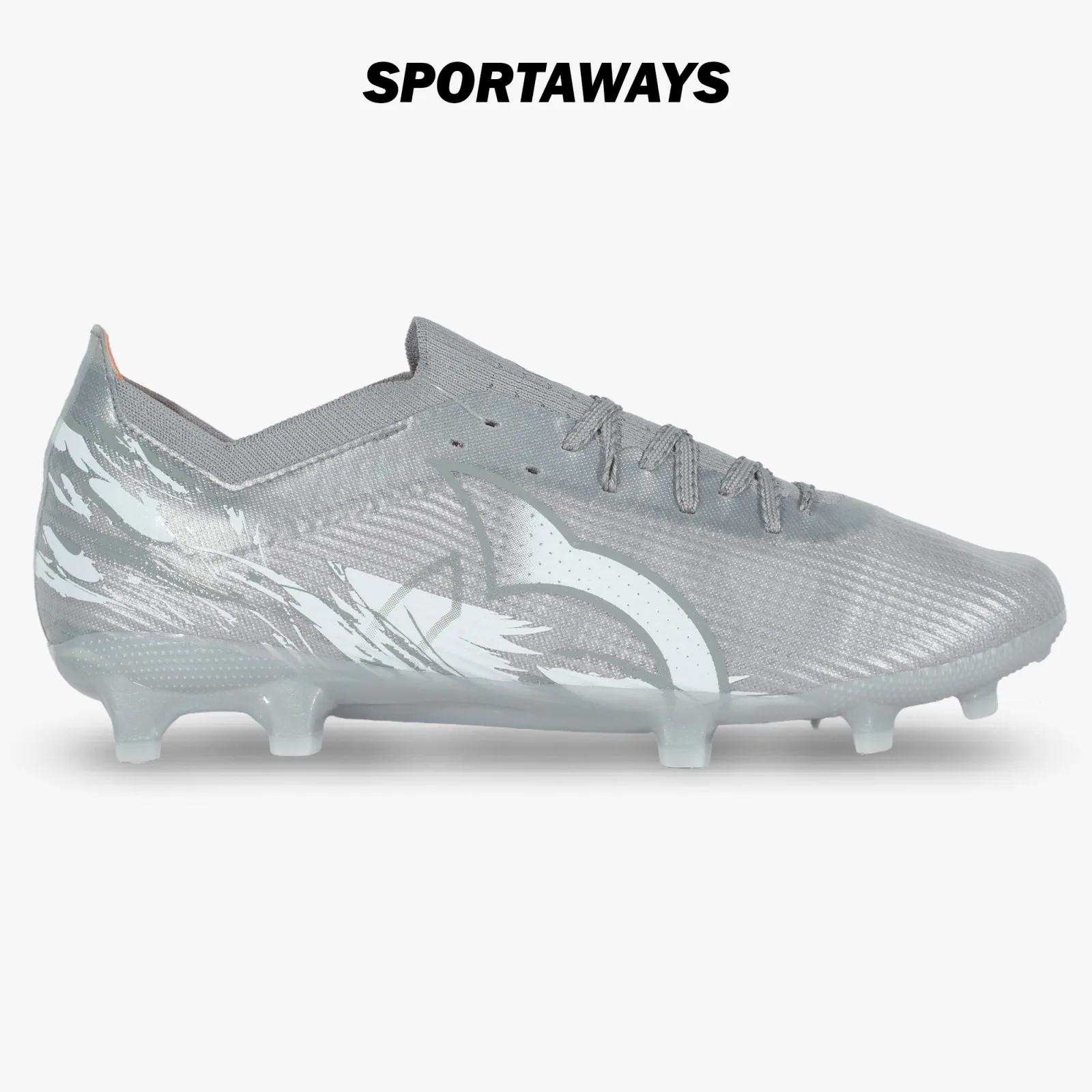 Sepatu Bola Ortuseight Catalyst Liberte V5 FG - Silver/White 