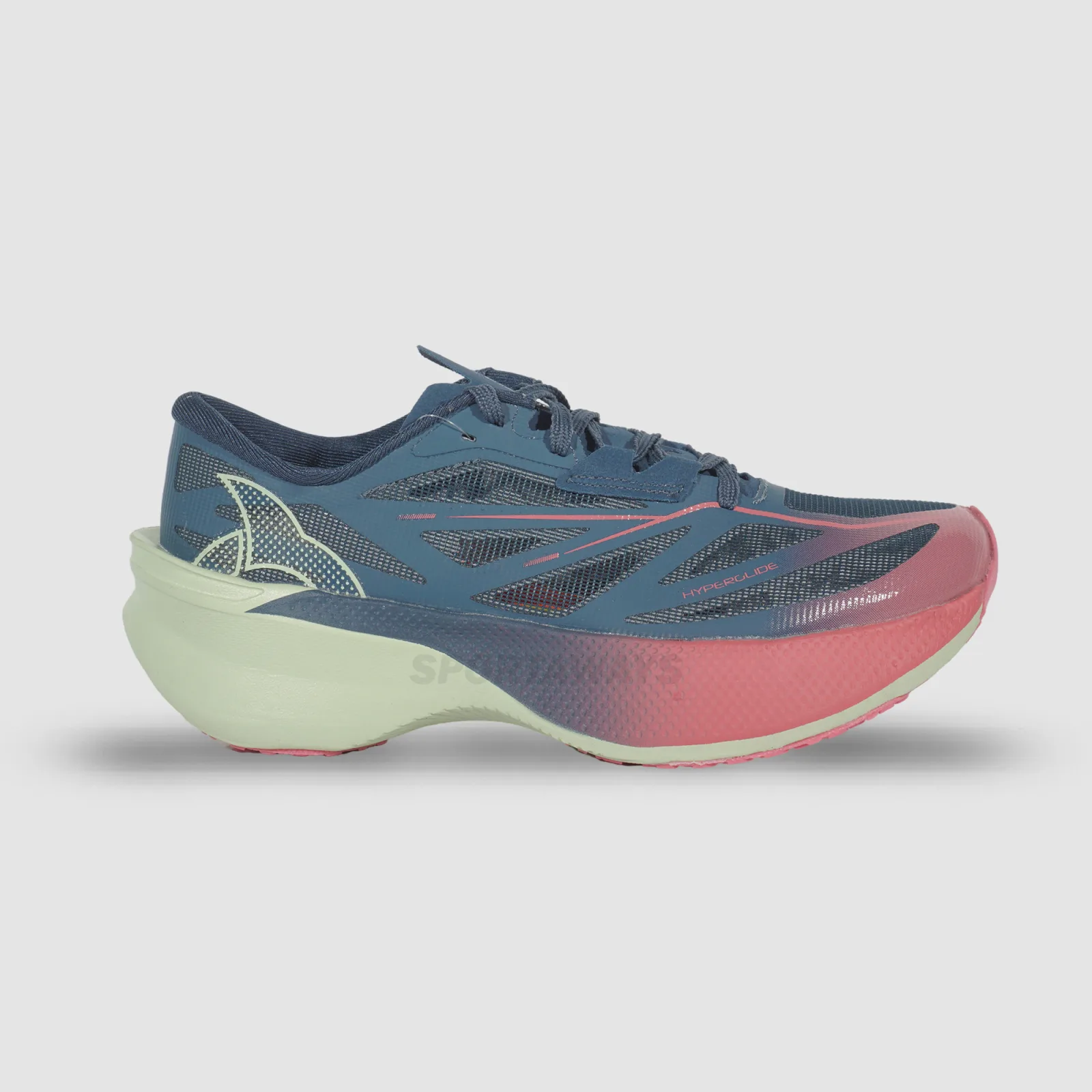 Sepatu Running Ortuseight Hyperglide 4.0 JR - Aegon Blue/Magenta 