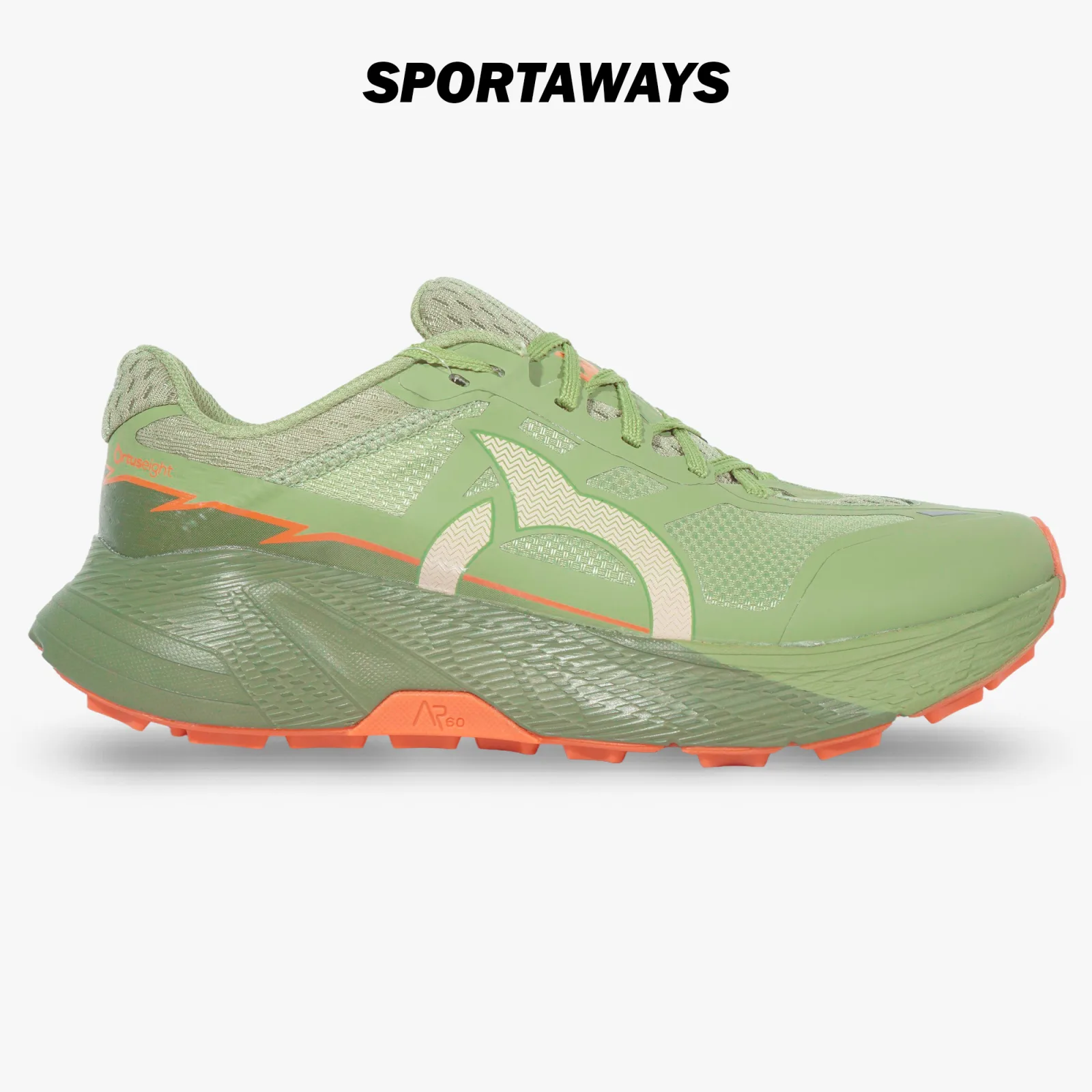 Sepatu Trail Run Ortuseight Terrablast - Forrest Green/Ortrange 