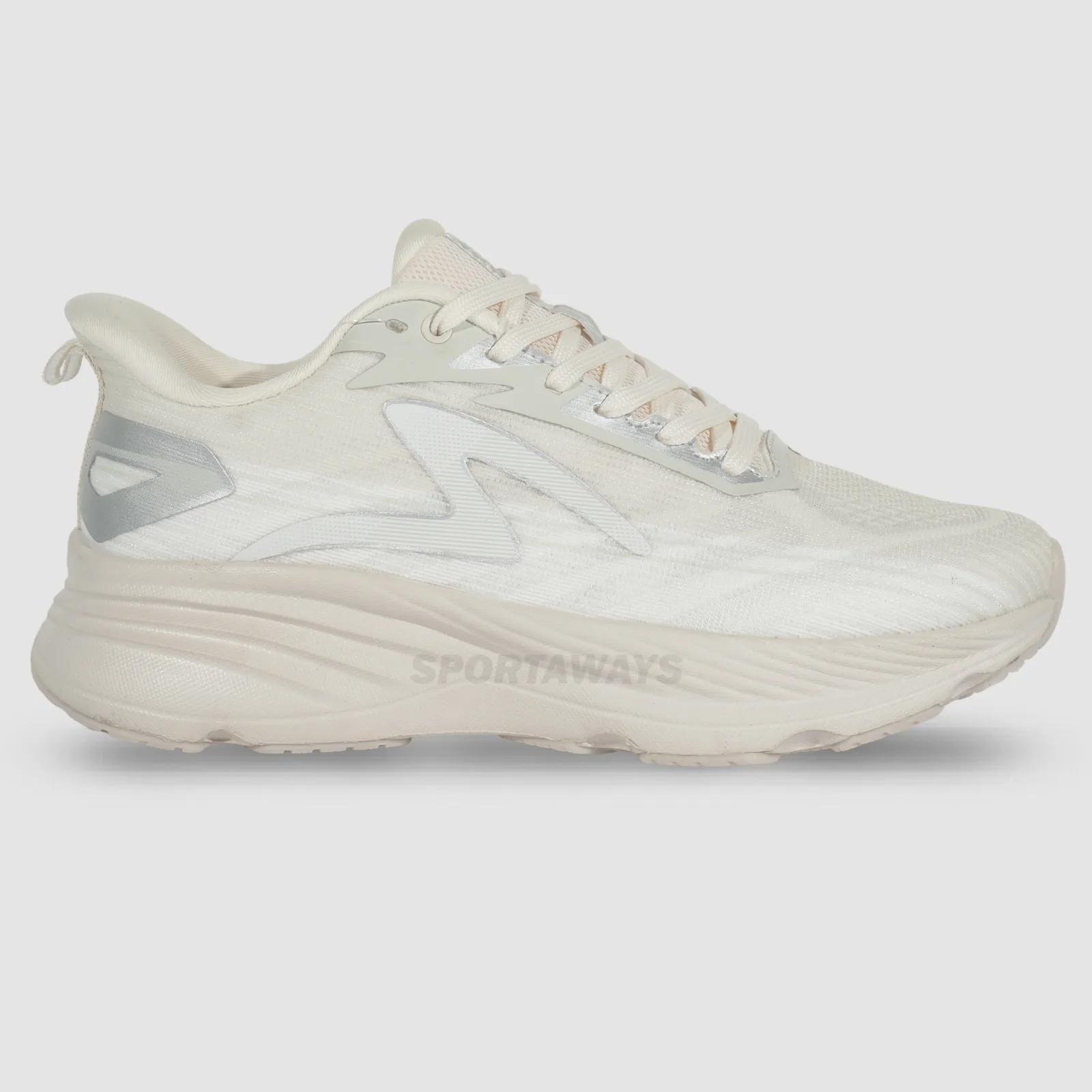 Sepatu Running Specs Flyride - White Alyssum/Grey 