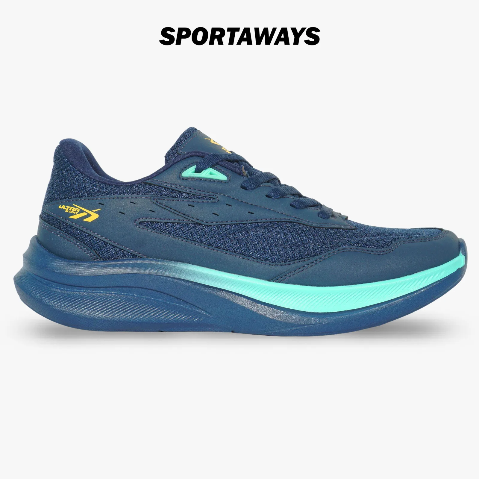 Sepatu Running Spotec Valiant - Biru Tua/Biru Tua 