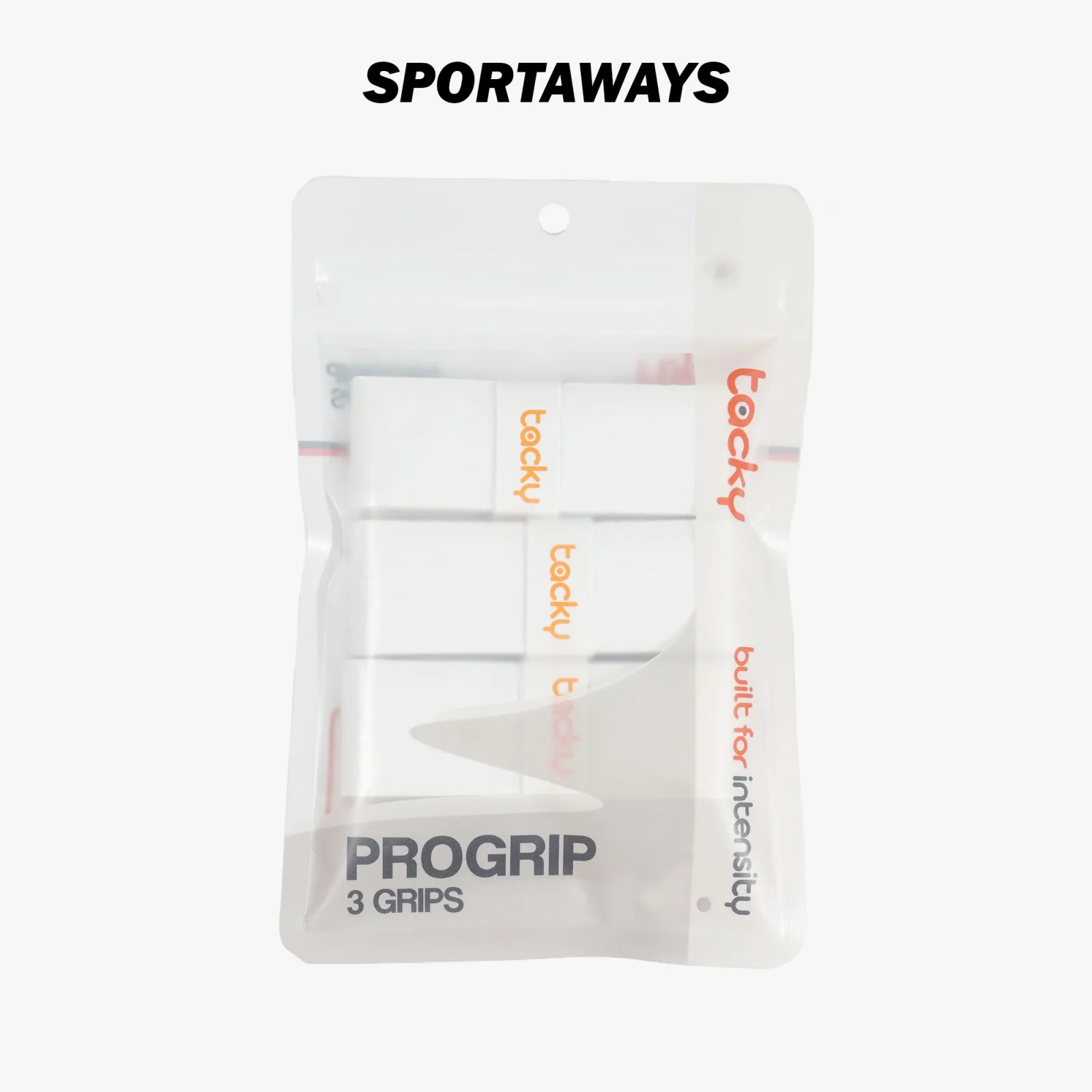 Grip Raket Padel Tacky Progrip 3 Pairs - White