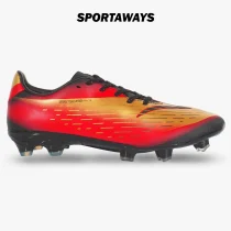 Sepatu Bola Specs Accelarator Lightspeed 5 RK Pro FG - Jet Black/Gold/Bright Red