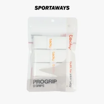 Grip Raket Padel Tacky Progrip 3 Pairs - White