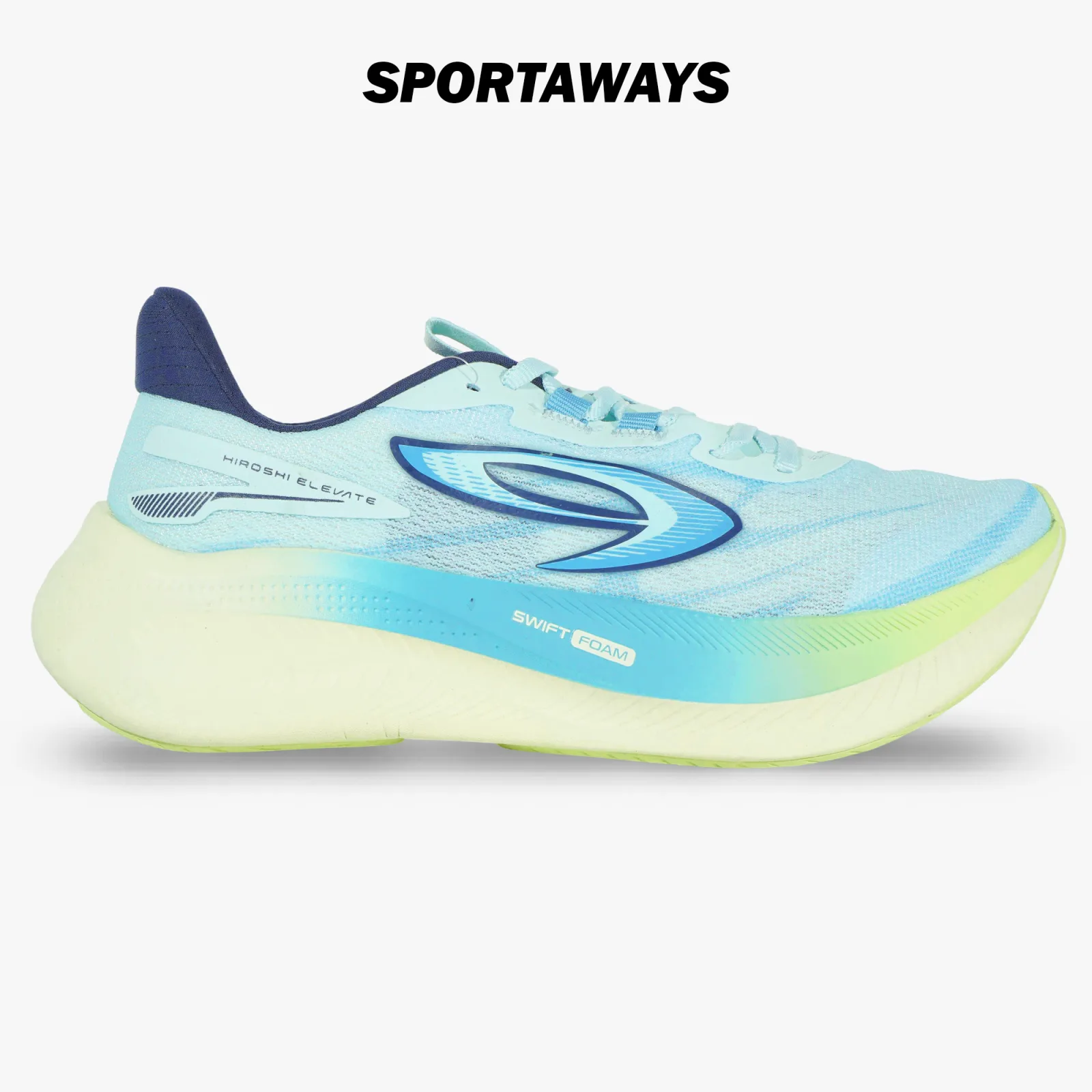 Sepatu Runnning 910 Hiroshi Elevate - Hijau Tosca/Kuning 