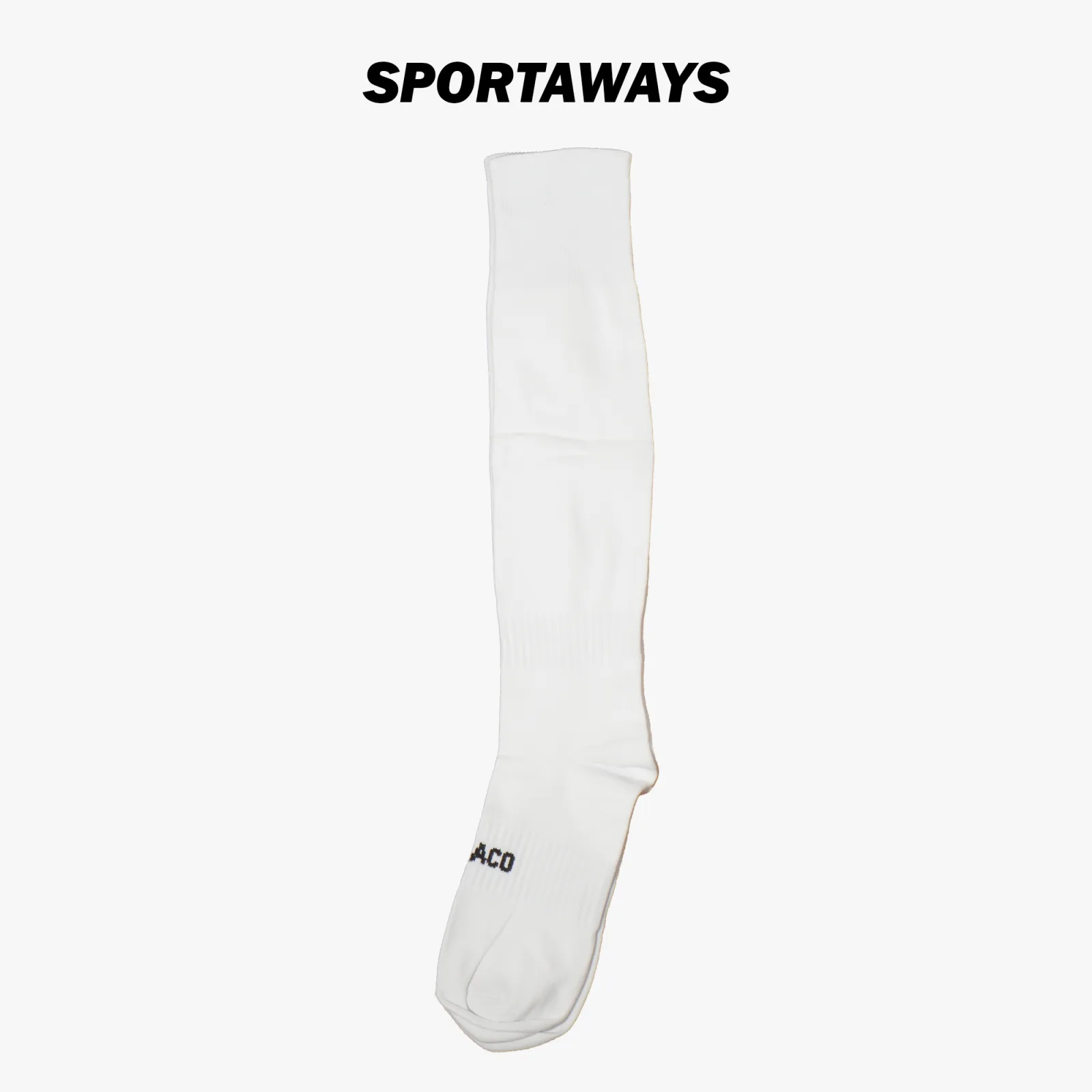 Kaos Kaki Monaco Soccer Plain 01 - White