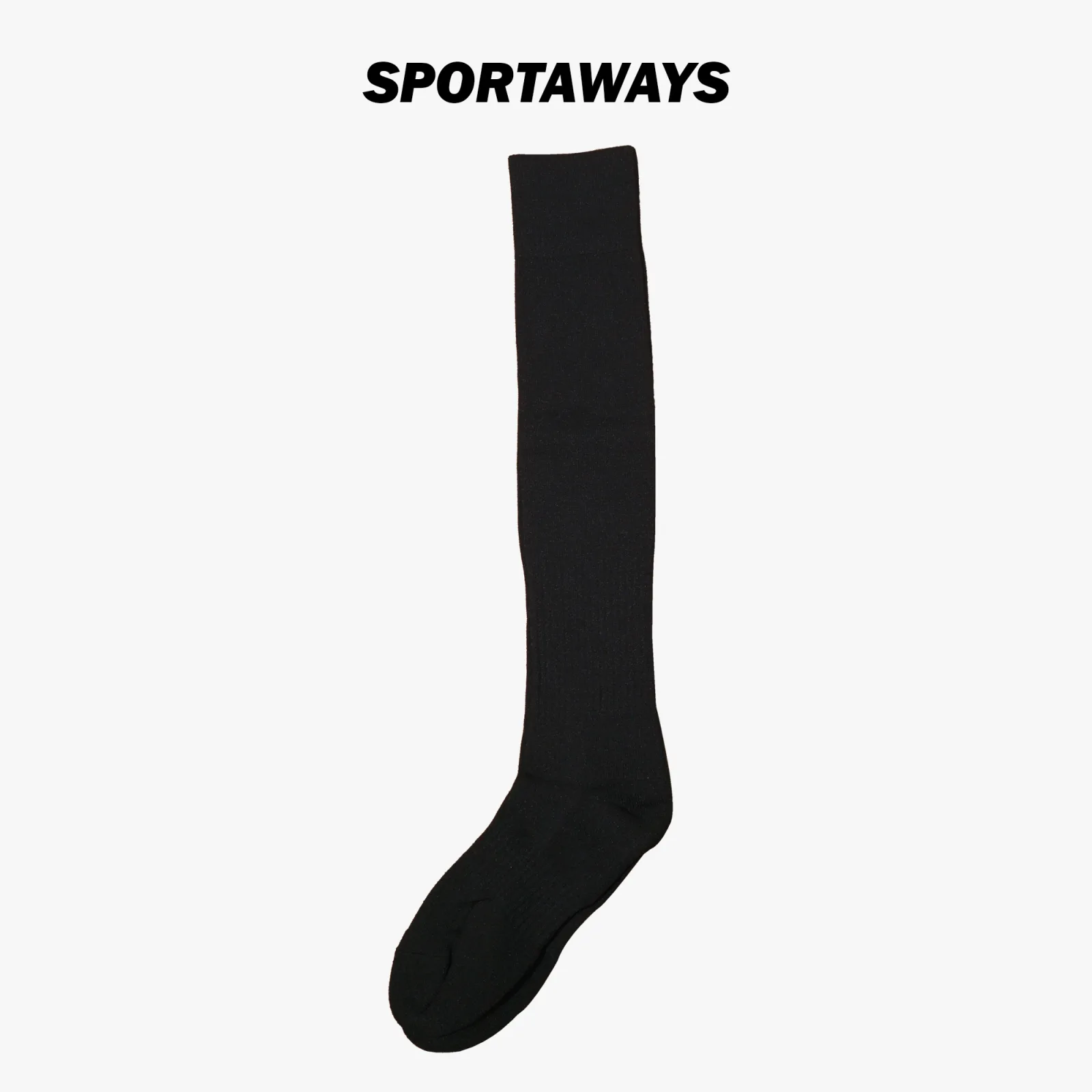 Kaos Kaki Monaco Soccer Plain 02 New Terry - Black