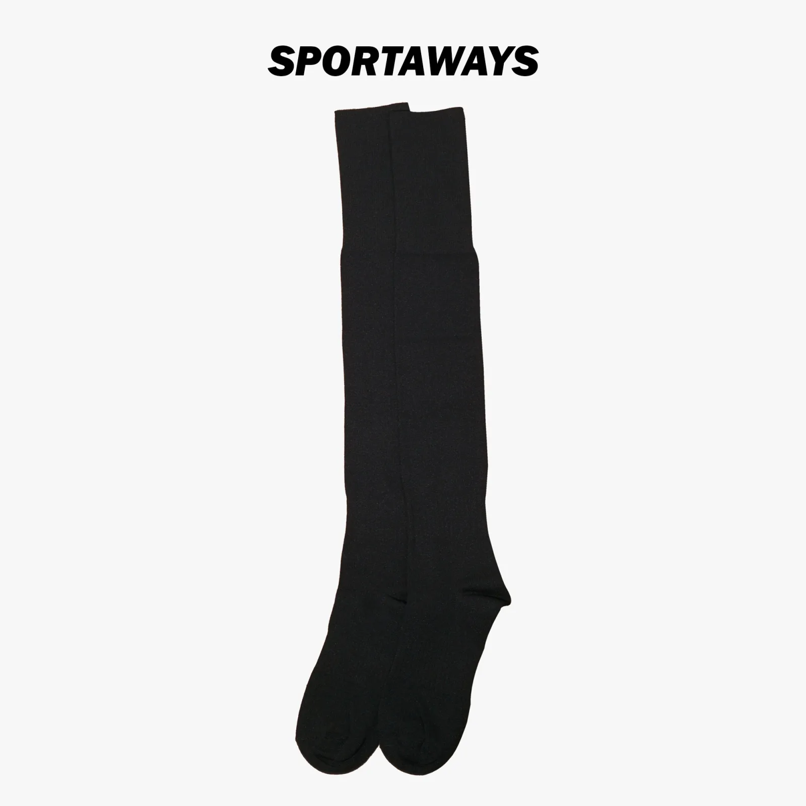Kaos Kaki Monaco Soccer Plain 03 Plain Double Silinder - Black