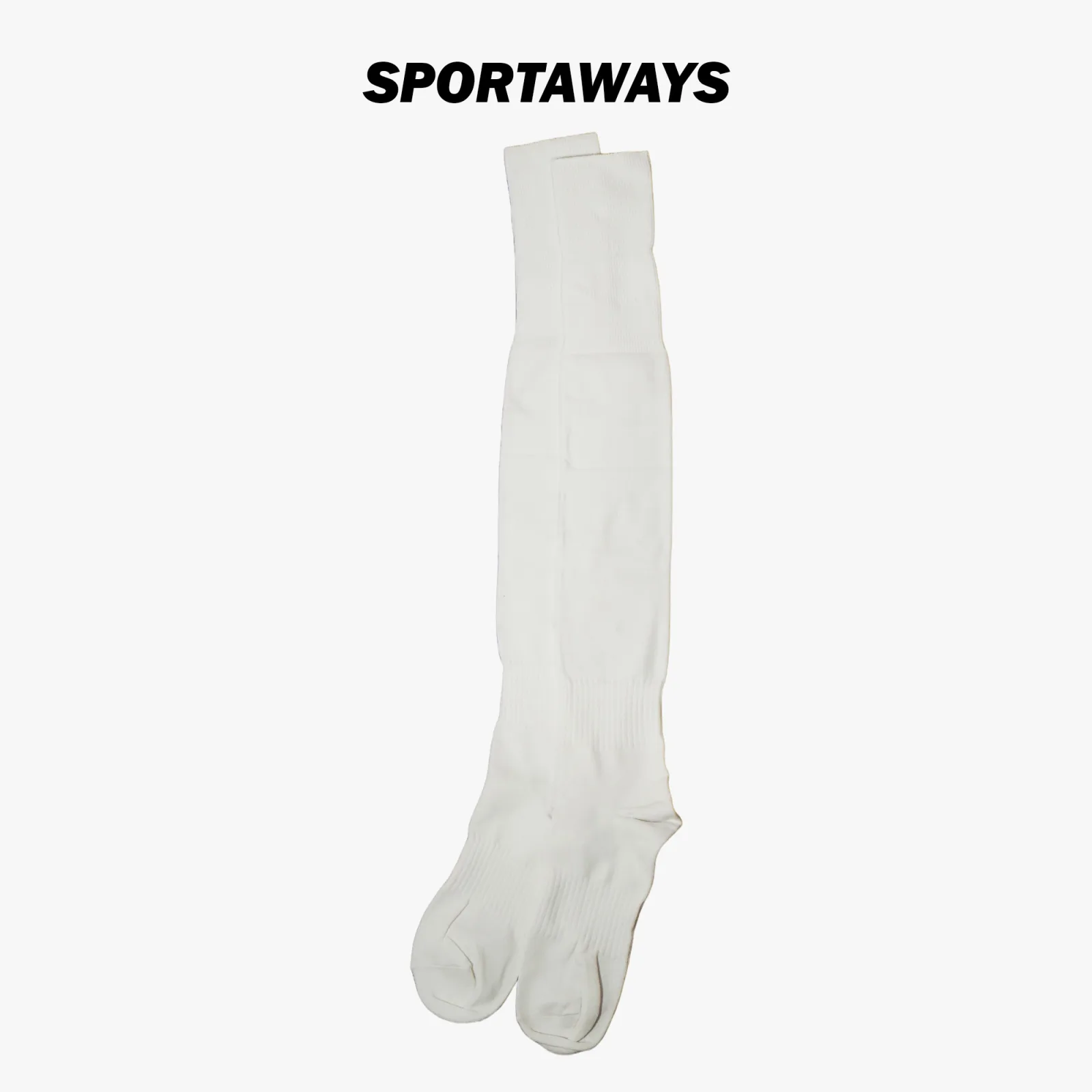 Kaos Kaki Monaco Soccer Plain 03 Plain Double Silinder - White