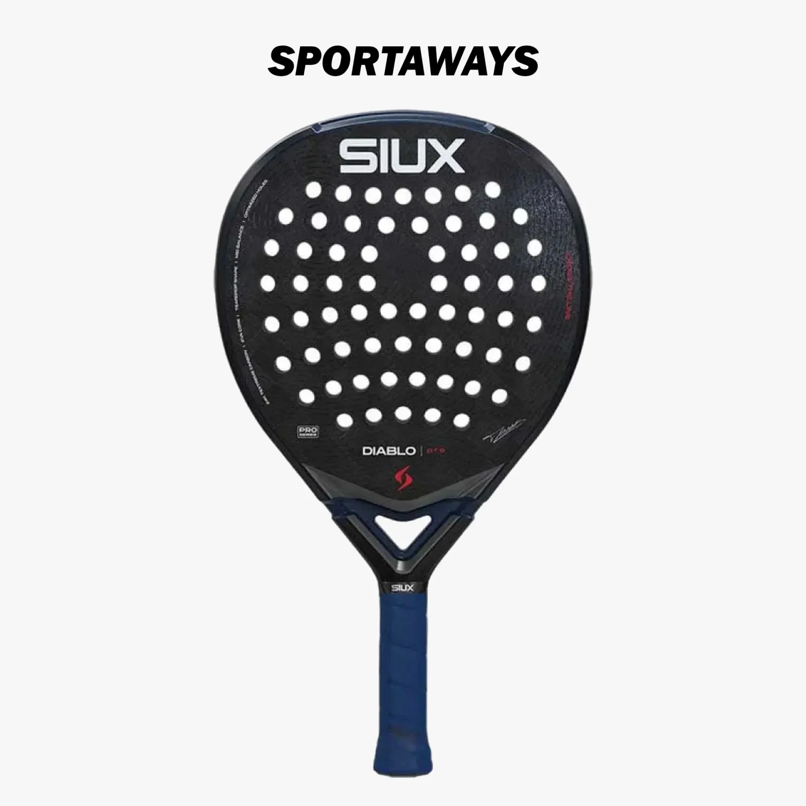 Raket Padel Siux Diablo Pro - Night Blue