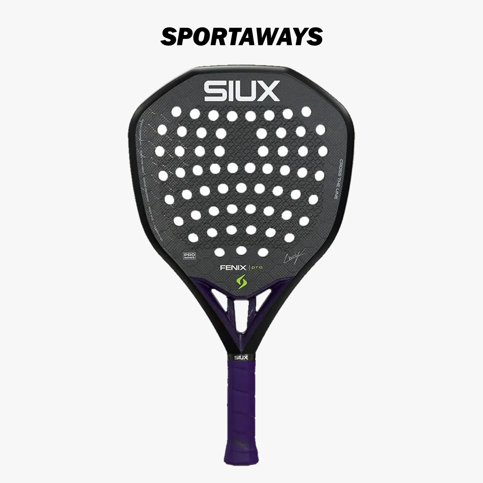 Raket Padel Siux Fenix Pro 2026 - Black