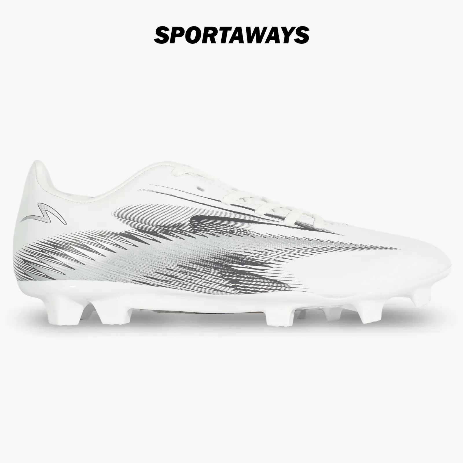 Sepatu Bola Specs Aerodyne 2 FG - White/Anthracite/Silver 