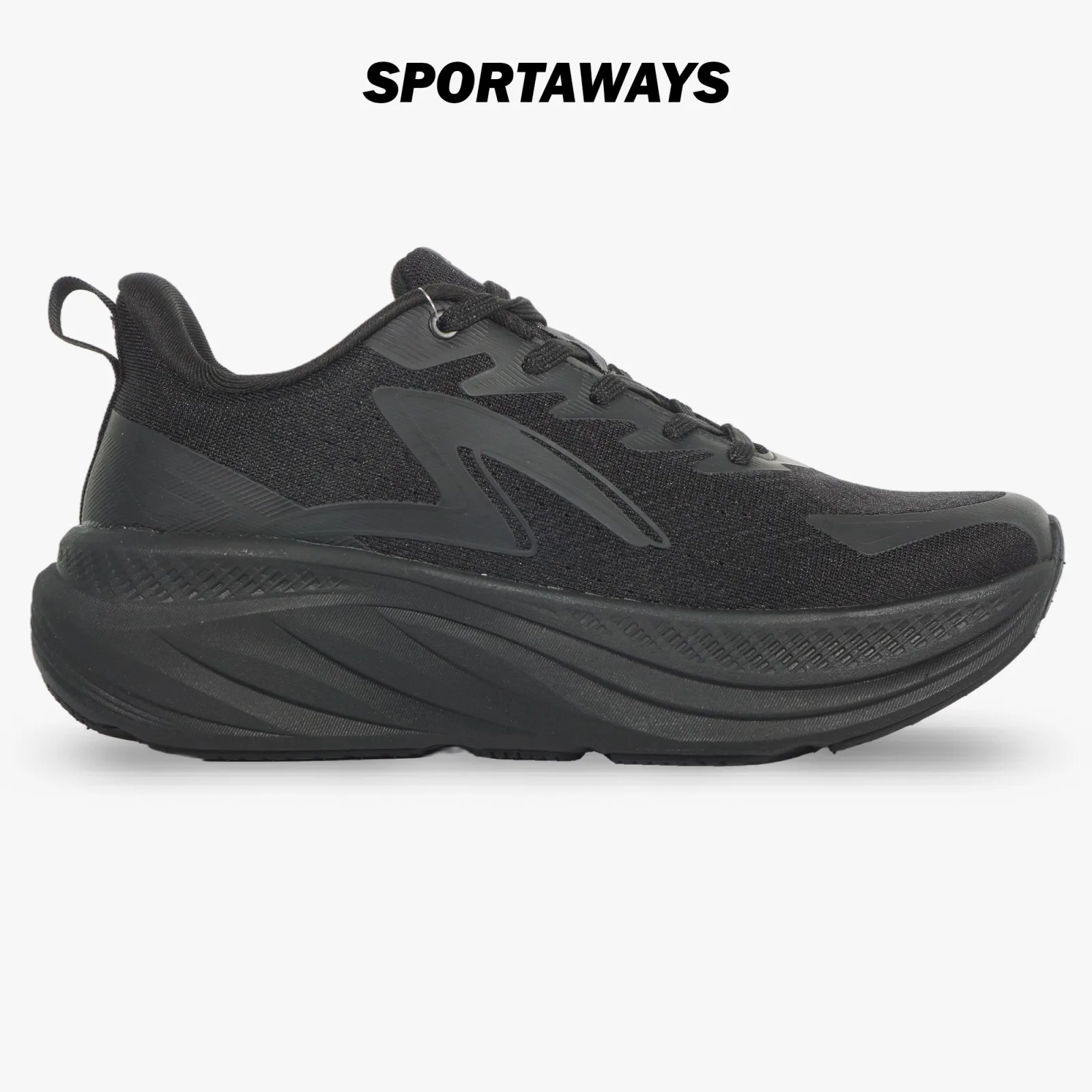 Sepatu Casual Specs Airglide - Black/Dark/Grey 