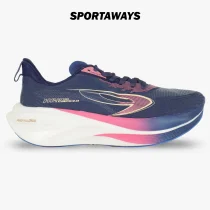 Sepatu Running 910 Haze Tempo 2.0 - Biru Navy/Merah Muda/Lime 