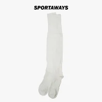 Kaos Kaki Monaco Soccer Plain 03 Plain Double Silinder - White