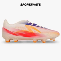 Sepatu Bola Specs Speedblaze 5 FG - Vintage White/Red/Golden Orange