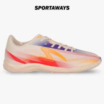 Sepatu Futsal Specs Speedblaze 5 IN - Vintage White/Red/Golden Orange 