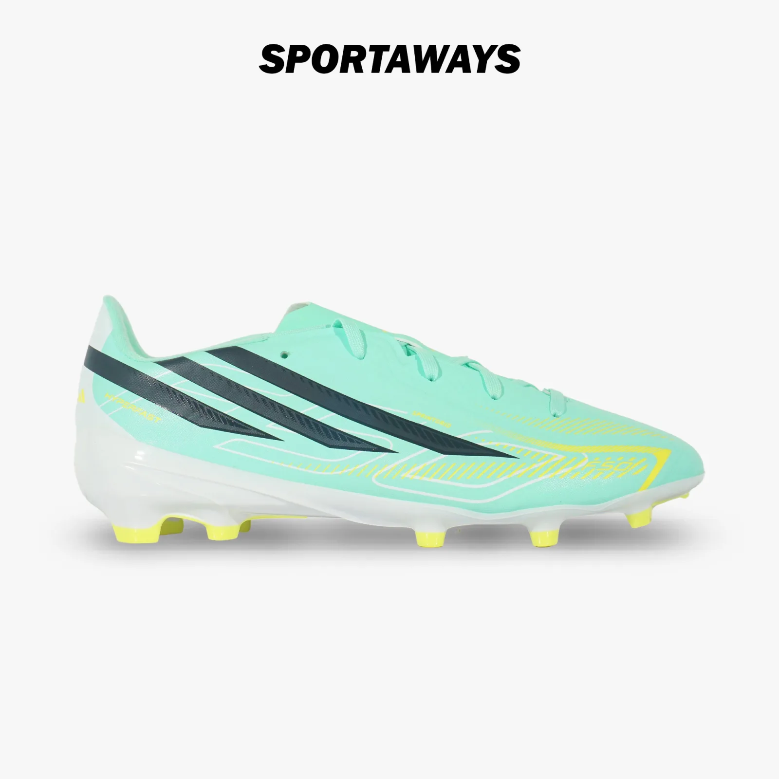 Sepatu Bola Adidas F50 Hyperfast League FG J KK19 - Pulmin/Ntnavy/Sollem Menpou/Blnanu 