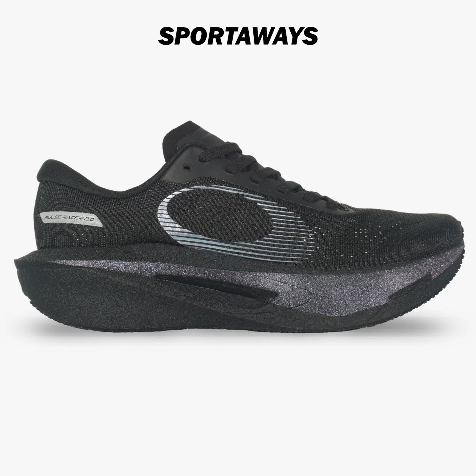 Sepatu Running Gumi Pulseraser 2.0 - Black Pearl 