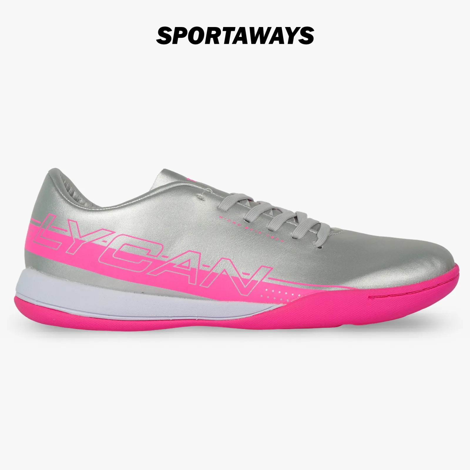Sepatu Futsal Lycan GT 01 IN - Black/Silver 